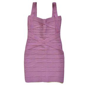 NWOT Solid purple lavender sexy bandage dress